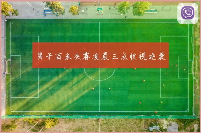 男子百米决赛凌晨三点收视逆袭