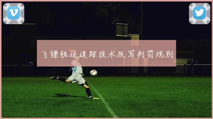 飞镖轨迹追踪技术改写判罚规则